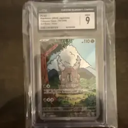 CGC Graded Pinsir Japanese Mint 9 2024 Pokemon Card Holo - Image 1