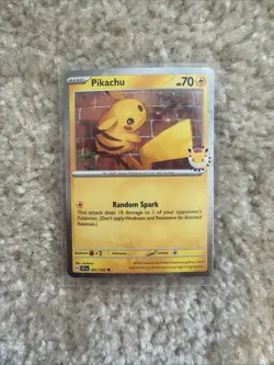 Pikachu (Pokemon Day 2026) 051/162 TCG Card Cosmos Holo - Image 1