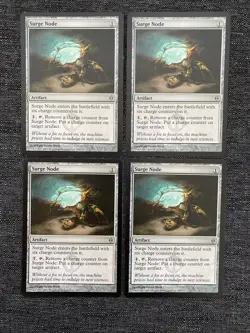 Magic the Gathering MTG New Phyrexia - Surge Node x4 NM - Image 1