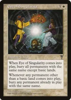 1 x Eye of Singularity - Visions - LP - MTG - EOF - Image 1