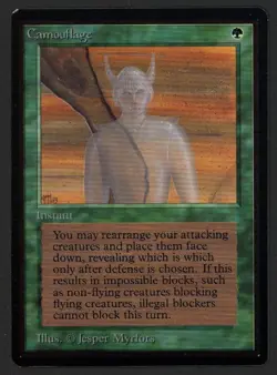 ***Beta Camouflage*** MTG Beta Magic Kid Icarus - Image 1