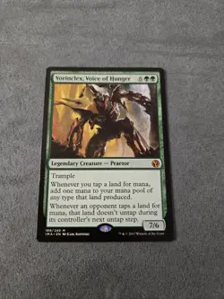 Wizards of the Coast Vorinclex, Voice of Hunger Iconic Masters Mythic Green #18. - Image 1
