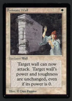 ***Beta Animate Wall*** MTG Beta Magic Kid Icarus - Image 1