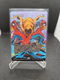 Saw in Half (Borderless) Marvel Universe Eternal-Legal Regular - Image 1
