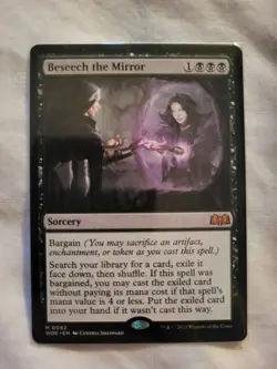Magic: The Gathering- Mtg- Beseech the Mirror - Wilds of Eldraine M.RARE -N.Mint - Image 3