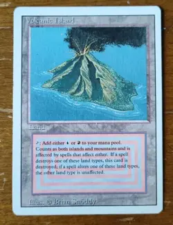 Volcanic Island - Revised Regular Rare Dual Land MP+ - Image 1