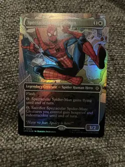 Spectacular Spider-Man (Borderless) Marvel's Spider-Man Foil 0014 - Image 1