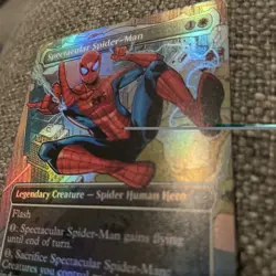 Spectacular Spider-Man (Borderless) Marvel's Spider-Man Foil 0014 - Image 4