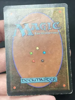 ***Scrubland (Tear and Creasing)*** MTG Revised Magic Kid Icarus - Image 4