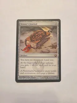 Venser's Journal [Scars of Mirrodin] Magic the Gathering LP MTG - Image 1