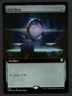 ***FOIL Sol Ring Extended Art*** MTG Commander Magic Kid Icarus - Image 1