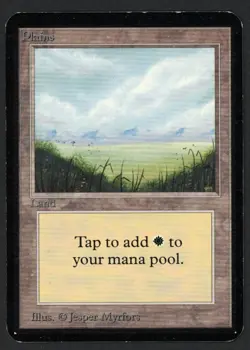 ***Alpha Plains No Trees*** MTG Alpha Magic Kid Icarus - Image 1