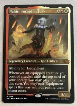 Nahiri, Forged in Fury Etched Foil M Foil #136 | MOM: The Aftermath MTG #B10 - Image 1
