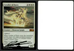 ***FOIL Cavalier of Dawn Artist Proof Signed** MTG Magic 2020 Daarken Kid Icarus - Image 1