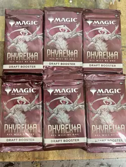 (Lot of 6) Phyrexia: All Will Be One Draft Booster Packs MTG Magic the Gathering - Image 1
