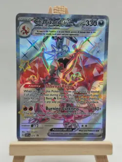 Pokemon TCG Charizard ex 074 SVP074 SVP Black Star Promo Holofoil - Image 1