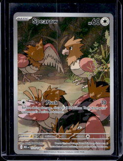 2025 Pokemon Spearow Mega Evolution Illustration Rare #151/132 - Image 1