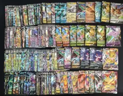 200 Lot Pokemon TCG Chinese Card RR RRR VMAX Charizard Gengar Eevee #10 -FI38 - Image 1