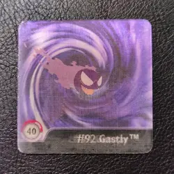 Pokemon 1999 Action Flipz Series 1 Gastly Gengar Haunter #40 NM - Image 3