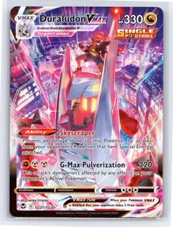 Pokemon TCG Siler Tempest - Duraludon VMAX Ultra Rare Holofoil Holo TG21/TG30 - Image 1