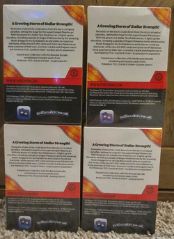 Pokemon TCG Scarlet & Violet Surging Sparks Booster Bundle Lot Of 4 New Sealed - Image 2