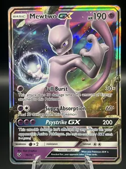 Mewtwo GX 39/73 Pokemon TCG Sun & Moon: Shining Legends - Image 1