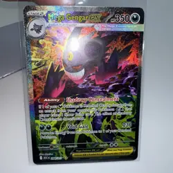 Mega Gengar ex 284/217 SIR Secret Rare Pokemon Ascended Heroes NM Fast Shipping - Image 2