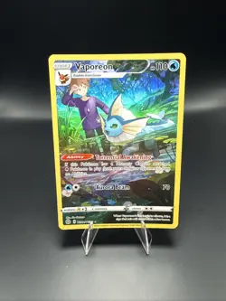 Pokemon TCG Vaporeon TG02/TG30 Swsh09: Brilliant Stars Trainer Gallery Holo E - Image 3