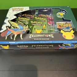 Pokemon Tcg Celebrations 25th Anniversary Deluxe Pin Collection Box Zacian 820650809422 - Image 5