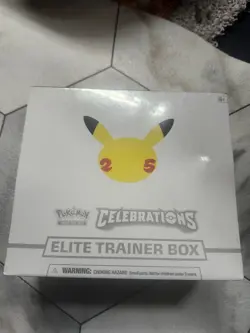 2021 Pokemon Celebrations Elite Trainer Box 25th Anniversary ETB FACTORY SEALED - Image 1
