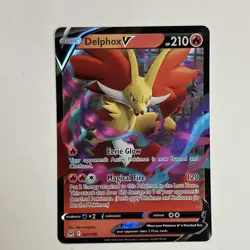 Delphox V 027/196 Pokemon Swsh11: Lost Origin Ultra Rare Holo - Image 1