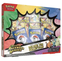 Pokemon 2.5 Ascended Heroes First Partners Deluxe Pin PREORDER - Image 1