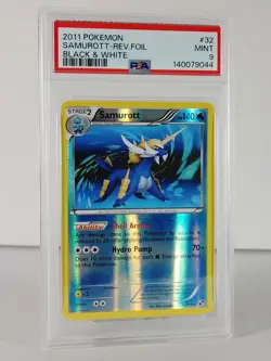 Samurott - Reverse Holo - Black & White - 32/114 POKEMON 2011 - PSA 9 - Image 2