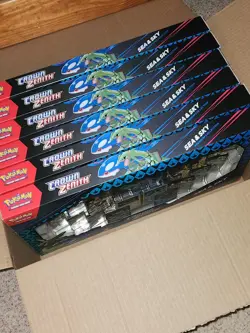 **NO BOX** 14 Crown Zenith Booster Packs & Regular Size Promos ONLY Pokemon TCG - Image 1