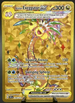 Alolan Exeggutor ex 248/191 SV08 Surging Sparks Holo Pokemon TCG NM - Image 1