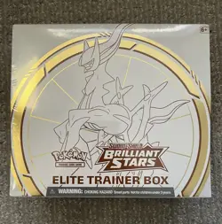 Pokemon Brilliant Stars Elite Trainer Box ETB Factory Sealed 820650850127 - Image 1