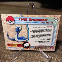2000 Topps Chrome Pokemon Series 2 #148 Dragonair - Image 2