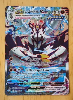 Pokemon SWSH Battle Styles 170/163 Rapid Strike Urshifu VMAX Alt Art NM/MINT - Image 1