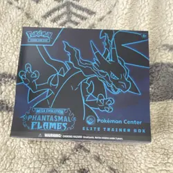 Pokemon TCG Mega Evolution Phantasmal Flames Pokemon Center Elite Trainer Box - Image 1