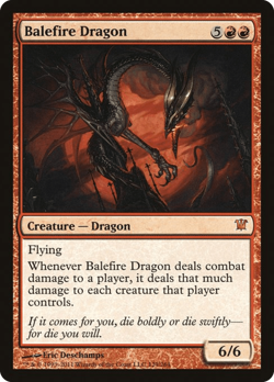 Balefire Dragon - ISD - 129 - NM - MTG - Image 1