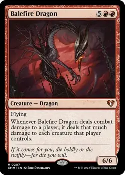 Balefire Dragon CMM NM MTG - Image 1