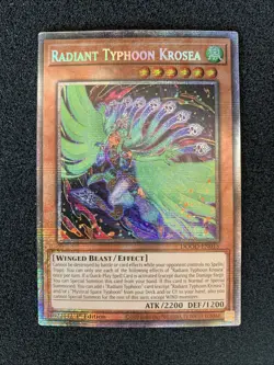 Yu-Gi-Oh! Radiant Typhoon Krosea (DOOD-EN015) Starlight Rare 1st Ed NM/M - Image 1
