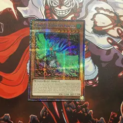 Yugioh! Radiant Typhoon Krosea DOOD-EN015 Starlight Rare 1st Edition NM - Image 1