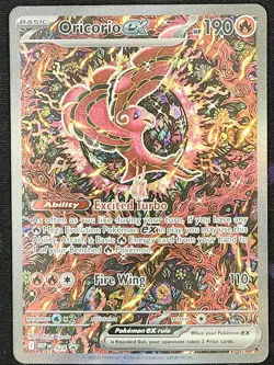 Pokemon Oricorio ex 024 Black Star Promo MEP - Image 1