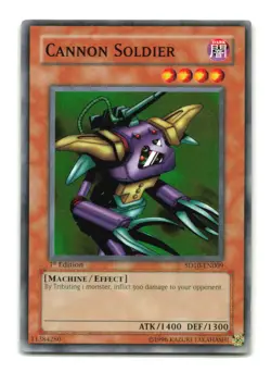 Cannon Soldier - SD10-EN009 1st Edition - YuGiOh-LP - Image 1