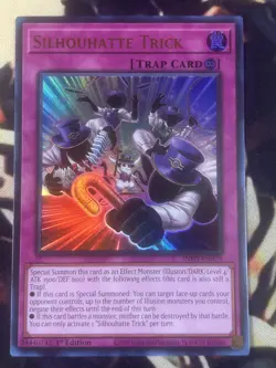 Yugioh: Silhouhatte Trick - INFO-EN079 - Ultra Rare - 1st Edition - NM - Image 1