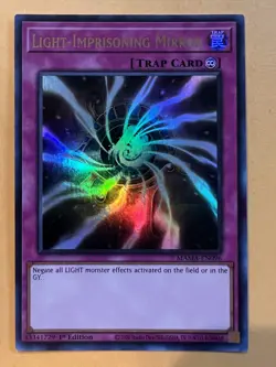 🔥 Yugioh Light-Imprisoning Mirror MAMA-EN096 ULTRA RARE NM 1ST EDITION - Image 1