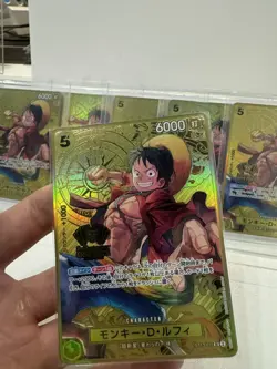 Monkey D Luffy ST13-015 SR (Promo) ONE PIECE Card Game 2nd Anniversary Set Japan - Image 1