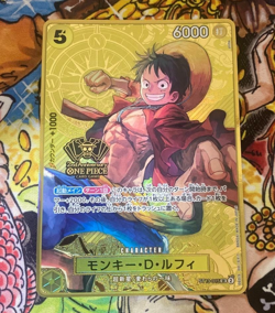 Monkey D Luffy ST13-015 SR (Promo) ONE PIECE Card Game 2nd Anniversary Set Japan - Image 1