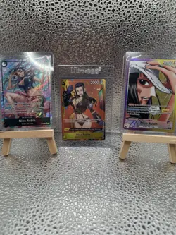 One Piece TCG Nico Robin Lot Of 3 - Image 1